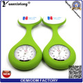 Yxl-951 Nurses Fob Relojes de bolsillo Reloj de enfermera médico de moda para niña niño Mujeres Hombre de resistencia Fob reloj broche Pin cubierta de silicona